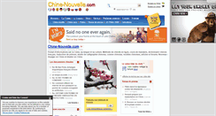 Desktop Screenshot of chine-nouvelle.com