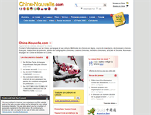 Tablet Screenshot of chine-nouvelle.com